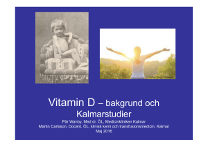 Vitamin D - Landstinget i Kalmar län