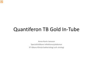 Quantiferon TB Gold In-Tube