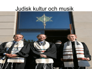 Judisk kultur och musik - religion-slotte