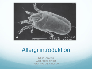Allergi introduktion