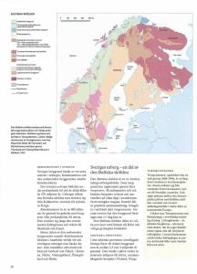 Sveriges urberg- en del av den Baltiska skölden