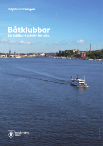 Båtklubbar - företagare i Stockholm