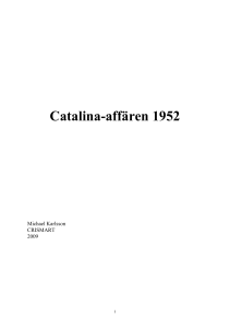 Catalina-affären 1952