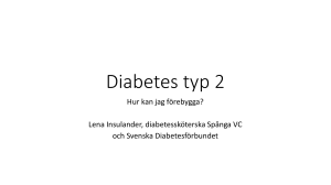 Diabetes typ 2
