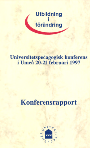 Konferensrapport - Umeå universitet