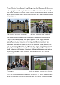 Resa till Strömsholms Slott och Engelsbergs Bruk den 30 oktober