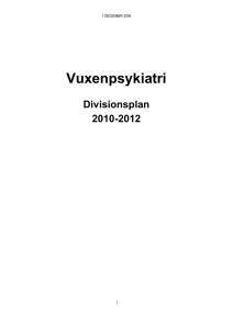 Divisionsplan - Region Norrbotten