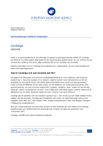 Cerdelga, INN-eliglustat - European Medicines Agency