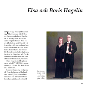 Elsa och Boris Hagelin