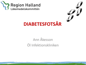 Diabetesfotsår - Region Halland