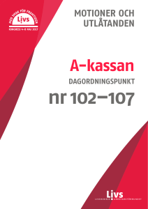 A-kassan - Livs.se