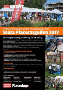 Stora Placerargolfen 2017