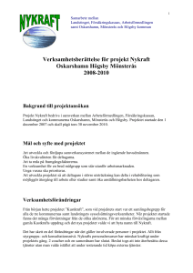Verksamhetsrapport 2008-2010 - Samordningsförbundet i Kalmar län