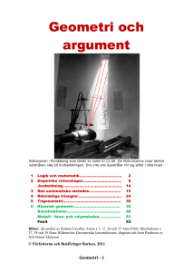 5. Geometri och argument