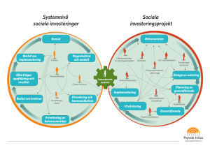 Systemnivå sociala investeringar Sociala investeringsprojekt