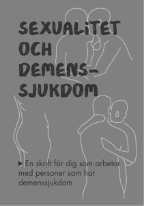 Sexualitet och demens- sjukdom