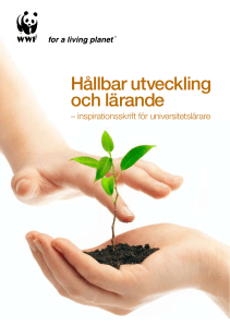 Hållbar utveckling och lärande