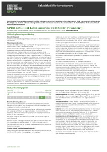 SPDR MSCI EM Latin America UCITS ETF