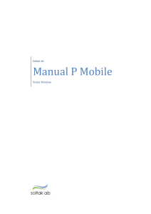 Manual P Mobile