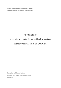 Uppsats för OLLE, Smedby Svensson