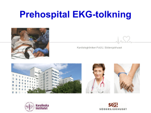 Prehospital EKG-tolkning