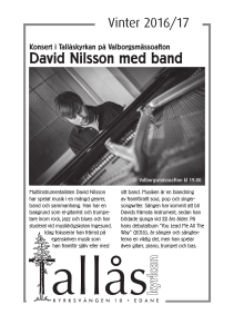 David Nilsson med band