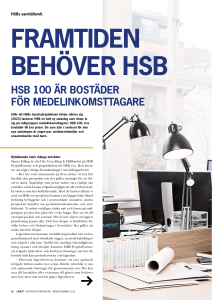 HSB 100 intervju med arkitekterna