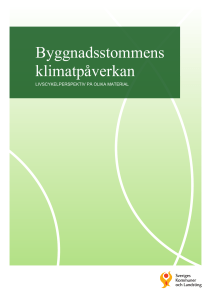 Byggnadsstommens klimatpåverkan - SKL:s webbutik