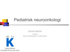 Ped neuroonkologi/radiologi