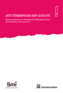 Att förebygga HIV och STI