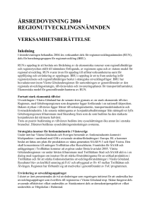 Resultaträkning 2004 - Startsida vgregion.se