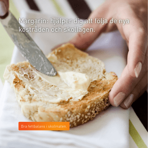Margarin - Unilever Food Solutions Sverige