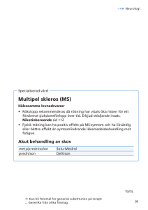 Multipel skleros (MS)