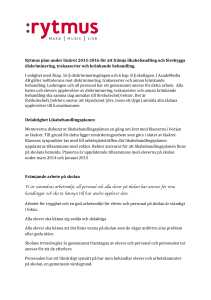 Plan mot diskriminering och kränkande behandling