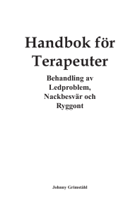 Handbok för Terapeuter
