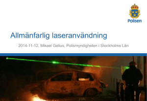 Lasers skadlighet - Transportstyrelsen