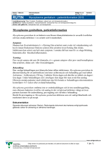 Mycoplasma genitalium - patientinformation 2015