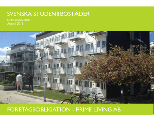 svenska studentbostäder företagsobligation