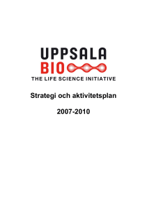 Strategi och aktivitetsplan 2007-2010