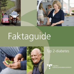 Faktaguide typ 2-diabetes
