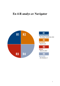 En 4-R analys av Navigator