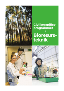 Bioresurs- teknik - Umeå universitet