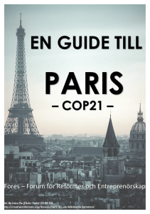 COP21 - Klimatförhandling