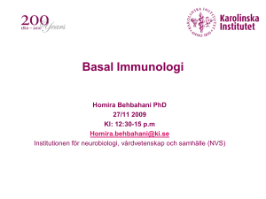 Basal Immunologi 2009 KI