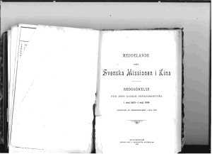 Årsberättelse för 1893