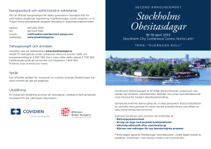 Stockholms Obesitasdagar