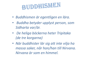 Buddhismen - Klassbloggarna