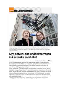 Nytt nätverk ska underlätta vägen in i svenska samhället