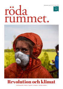 Revolution och klimat - Tidskriften Röda rummet