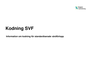 Kodning SVF